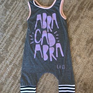 Rags 6-9 month romper